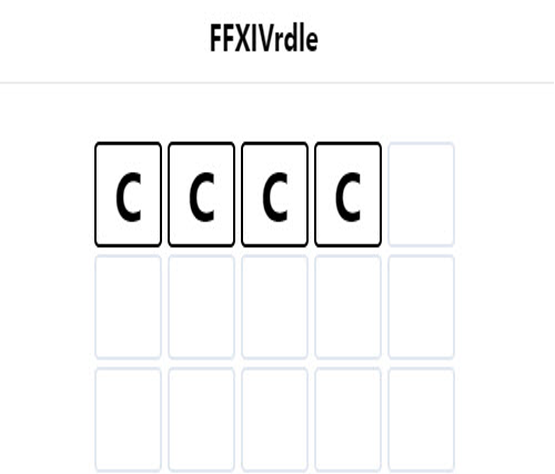 FFXIVrdle